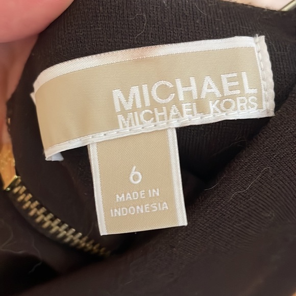 Brown Michael Kors Pencil Skirt Size 6 - Picture 5 of 5